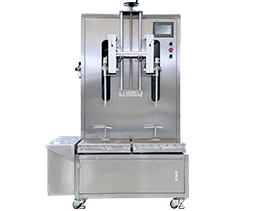 新上市雙頭稱重灌裝機運行視頻，工廠實拍！